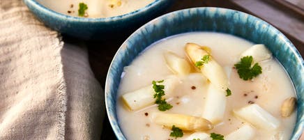 Cremige Spargelsuppe
