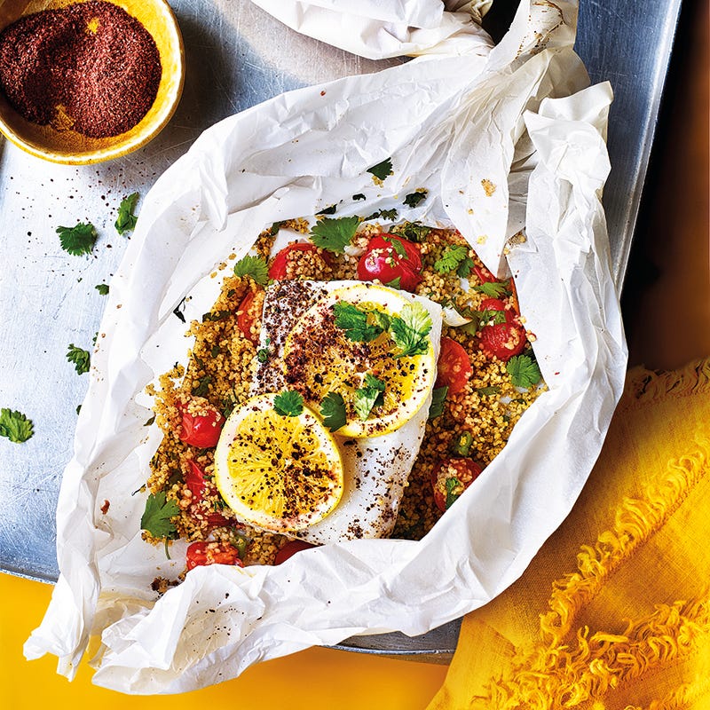 ViktVäktarna - Fiskpaket med couscous