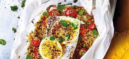 Fiskpaket med couscous