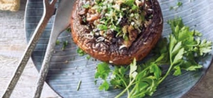 Gevulde portobello's met Parmezaanse kaas