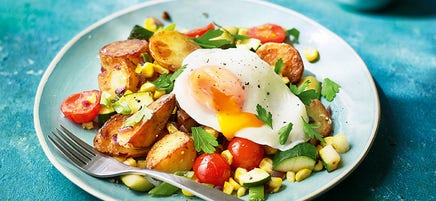 Summer veg hash