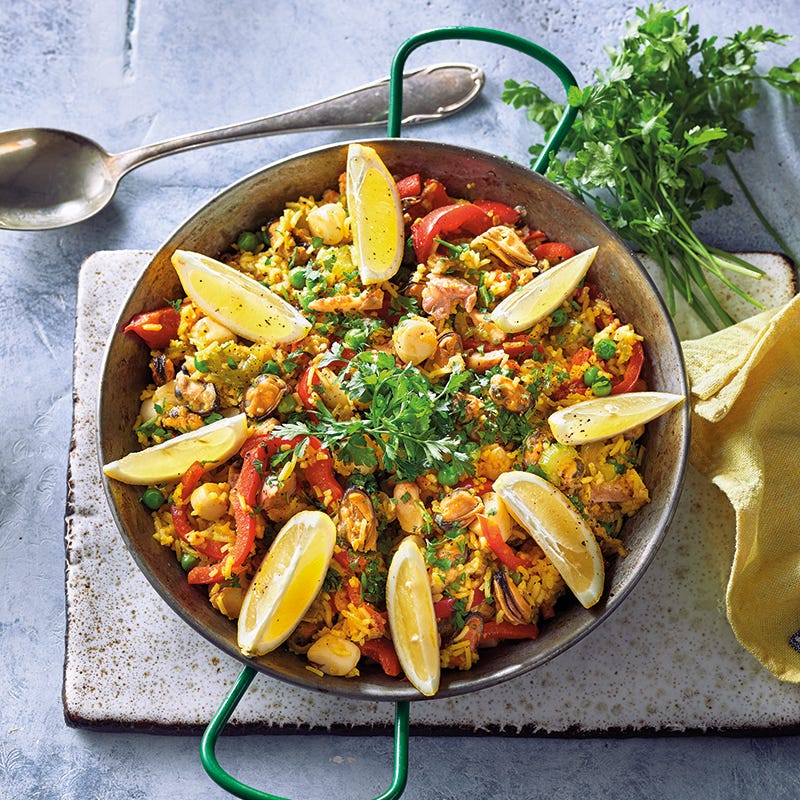 Foto van Snelle paella met zeevruchten door WW