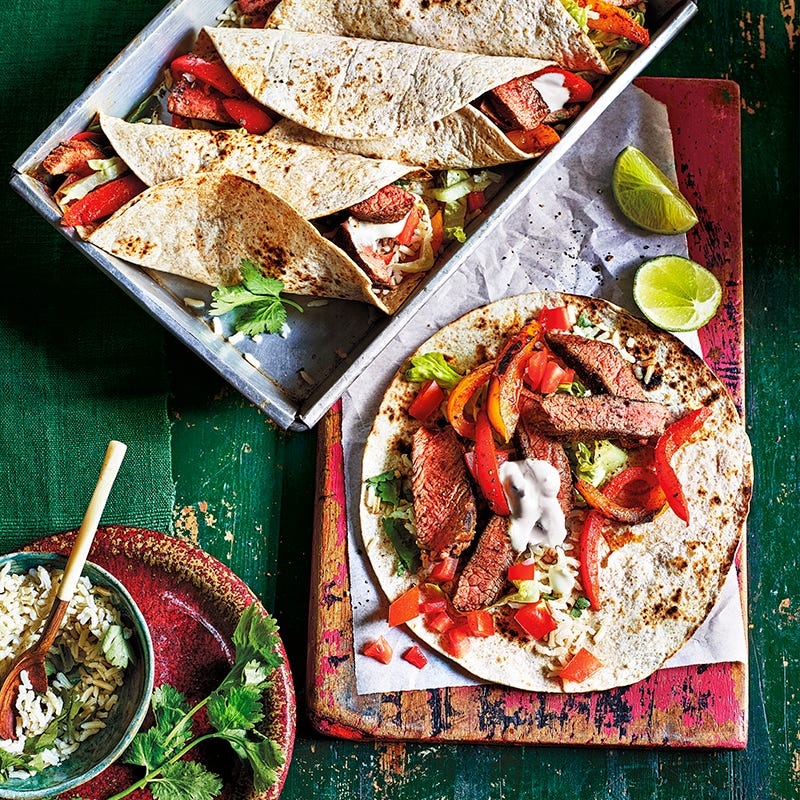 ViktVäktarna - Burritos med grillad ryggbiff