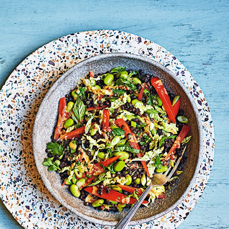 Photo of Puy lentil & edamame salad by WW