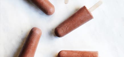 Chocolate fudge pops