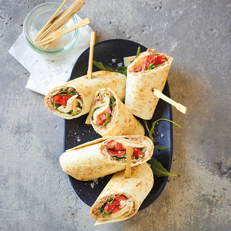 Foto van Mediterrane wraprolletjes door WW