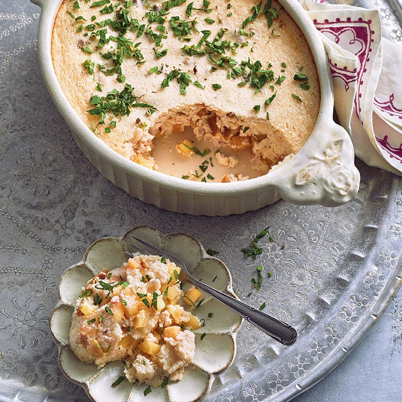 Dattel-Grieß-Auflauf