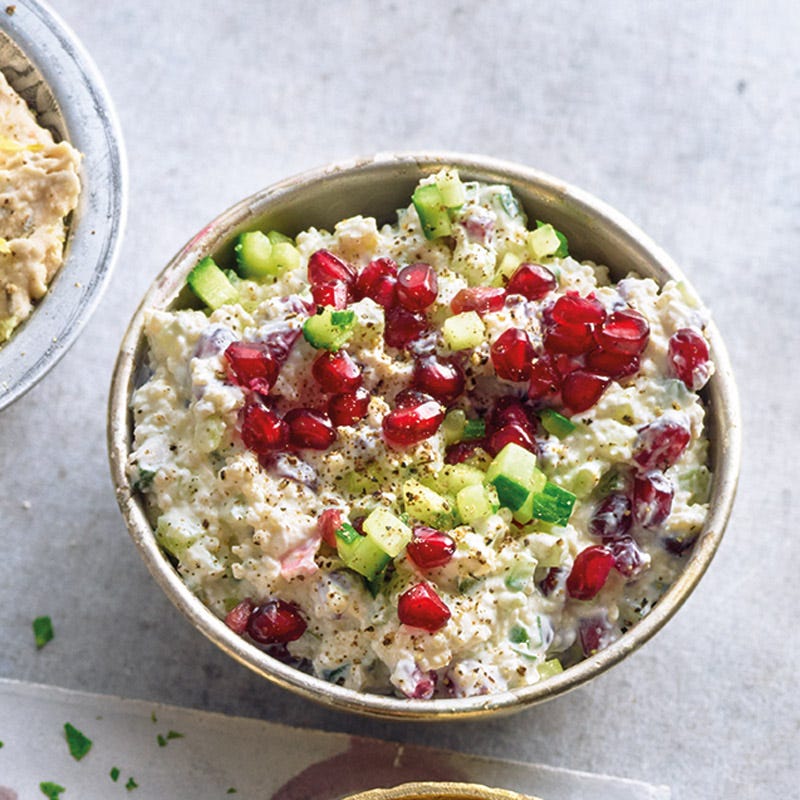 Frischkäse-Couscous-Dip