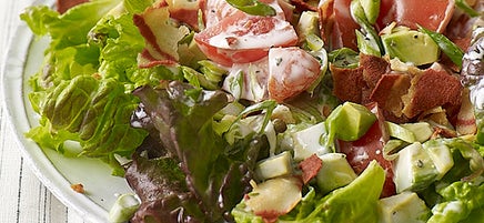Salade BLT végetarienne
