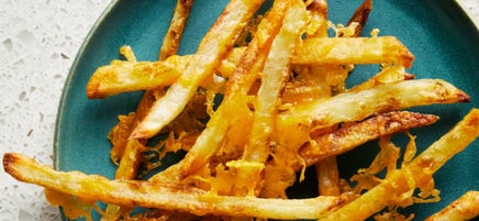 Cheddar fries
