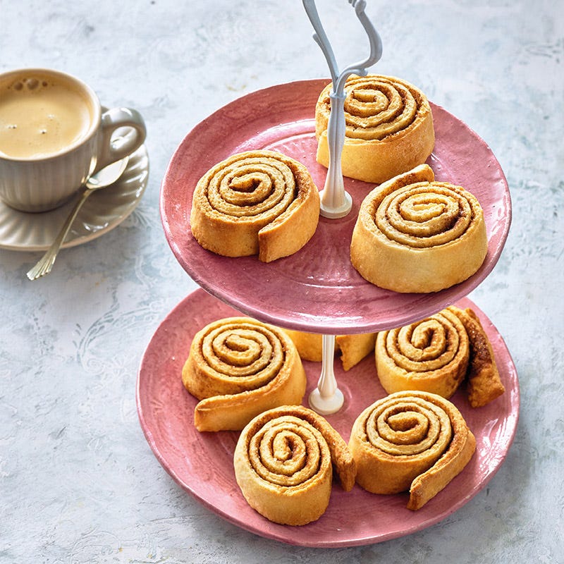 Schwedische Zimt-Kardamom-Schnecken