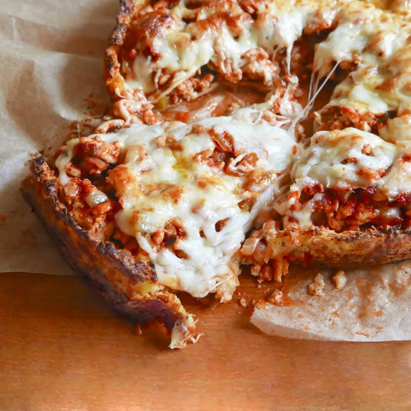 Photo of Deep-Dish Cauliflower Crust Pizza by WW
