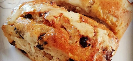 Wendy's hot cross bun mini loaves