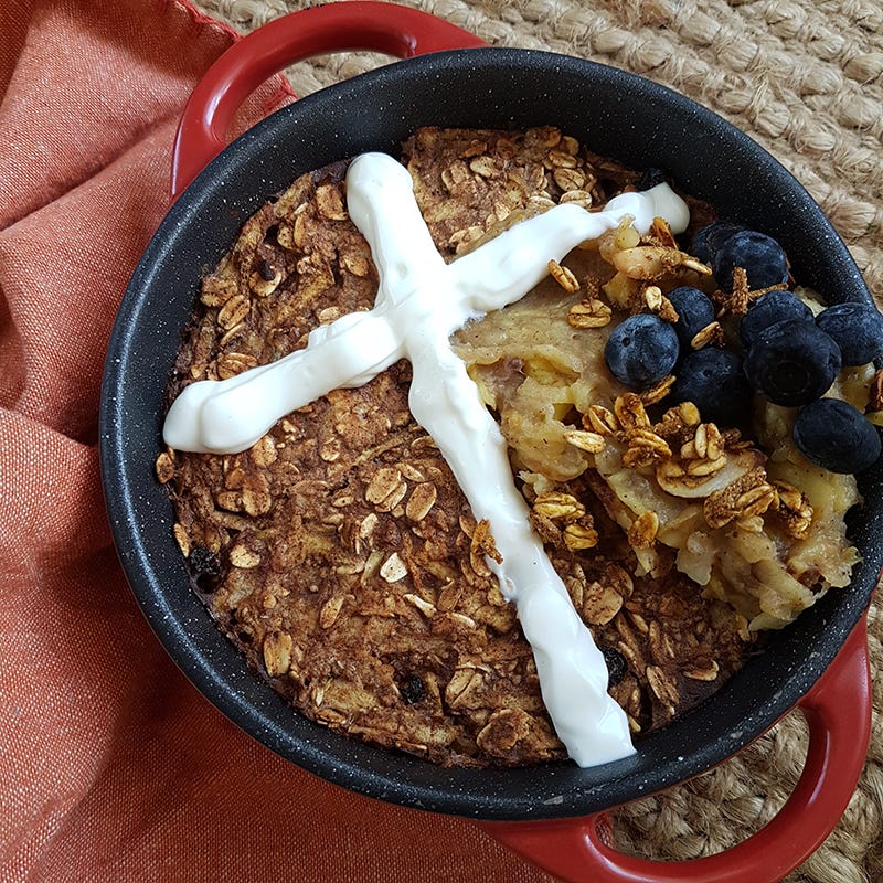 Photo of Nikki's Easter baked oats by WW