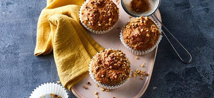 Bananenbrot-Zimt-Muffins