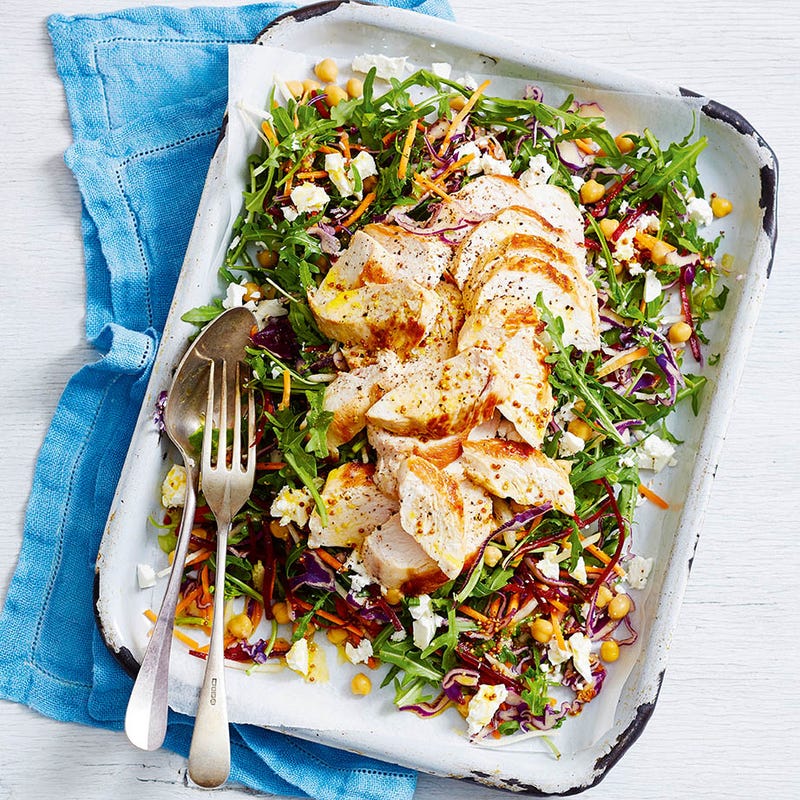 Photo of Chicken & chickpea slaw by WW