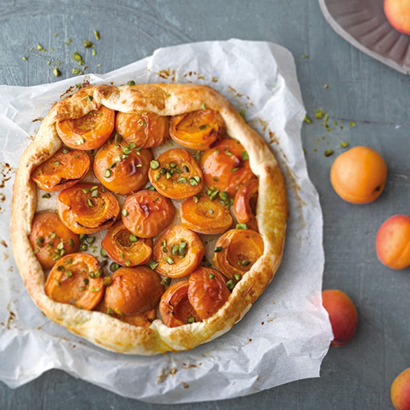 Foto van Abrikozengalette met pistache door WW