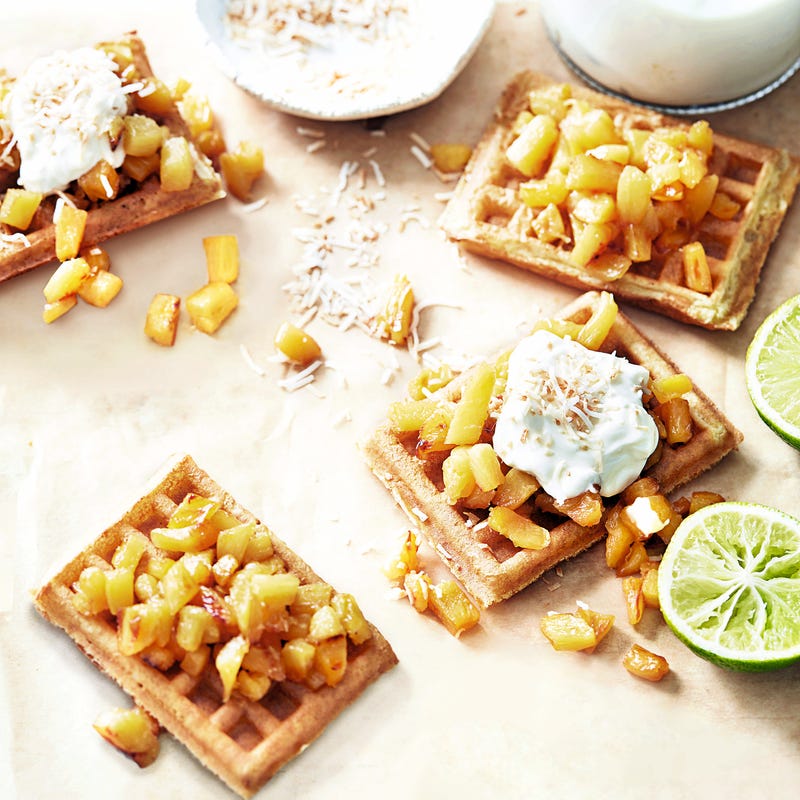 Photo of Pineapple waffles by WW