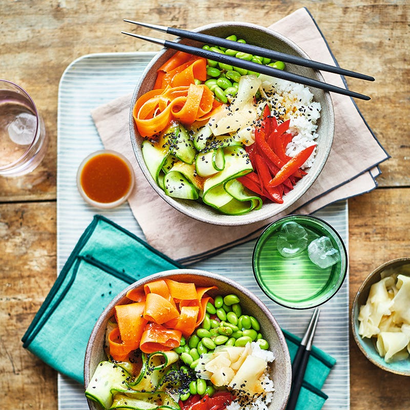ViktVäktarna - Vegetarisk sushibowl
