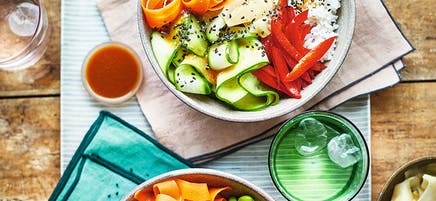 Vegetarisk sushibowl