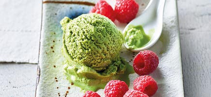 Matcha-Vanille-Glace