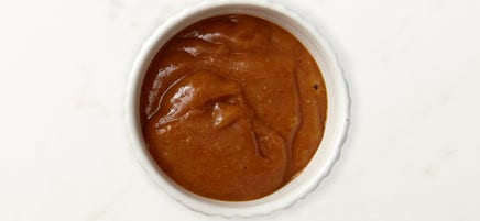 Sauce aux arachides et au gingembre