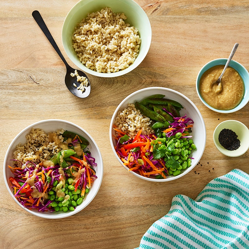 ViktVäktarna - Vegansk pokébowl med misodressing