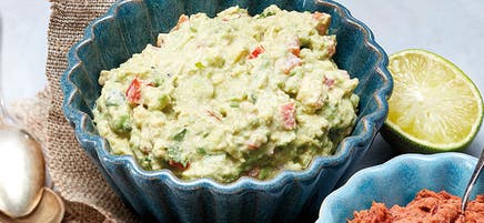 Feurige Guacamole