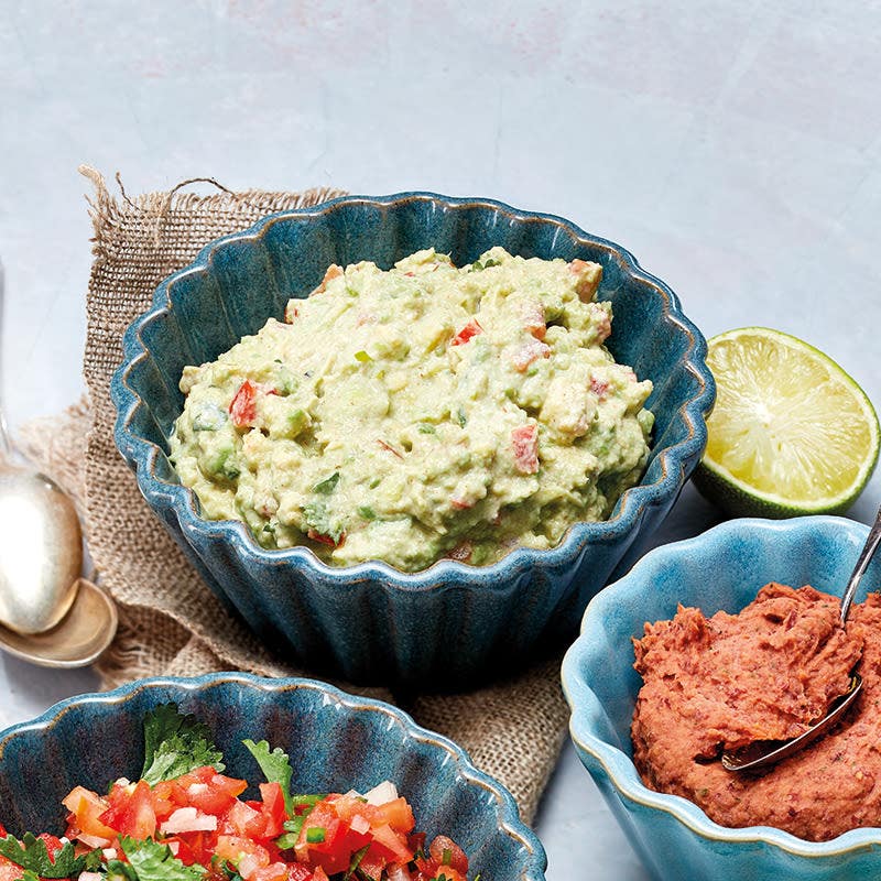 Feurige Guacamole
