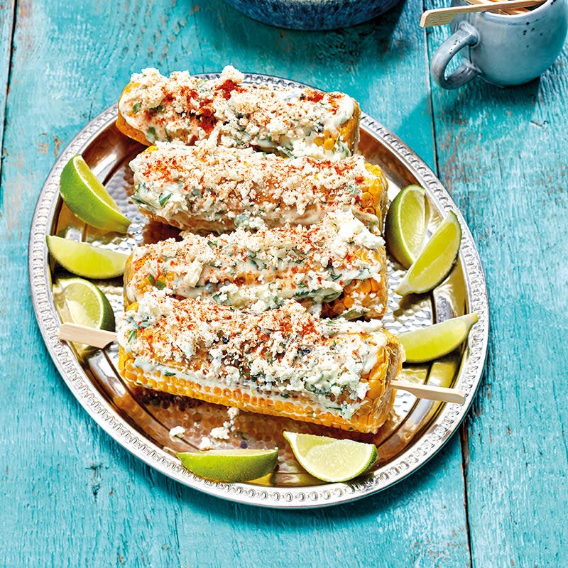 Mexikanischer Mais mit Pico de Gallo