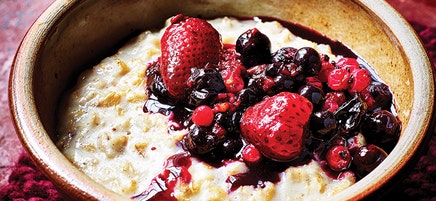 Spiced berry porridge