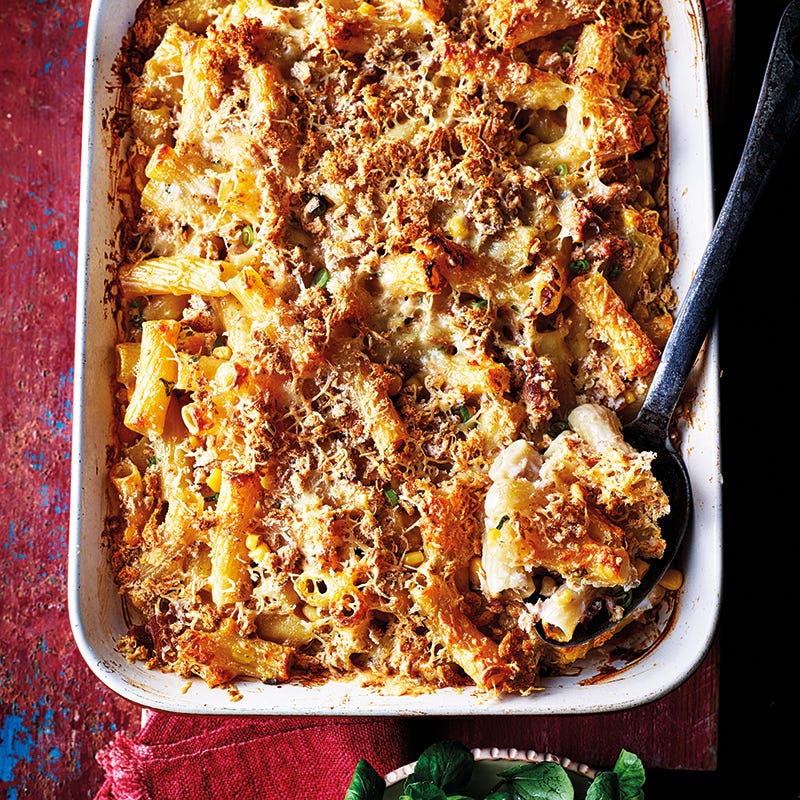 Tuna pasta bake