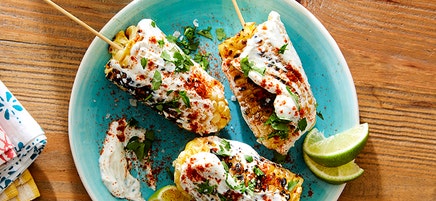 Mexikanska grillade majskolvar