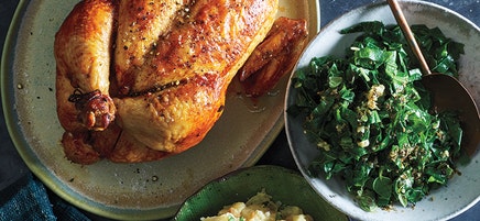 Sunday smoky chicken roast