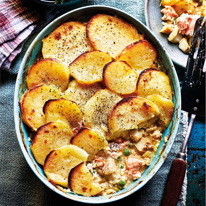 Simple fish pie