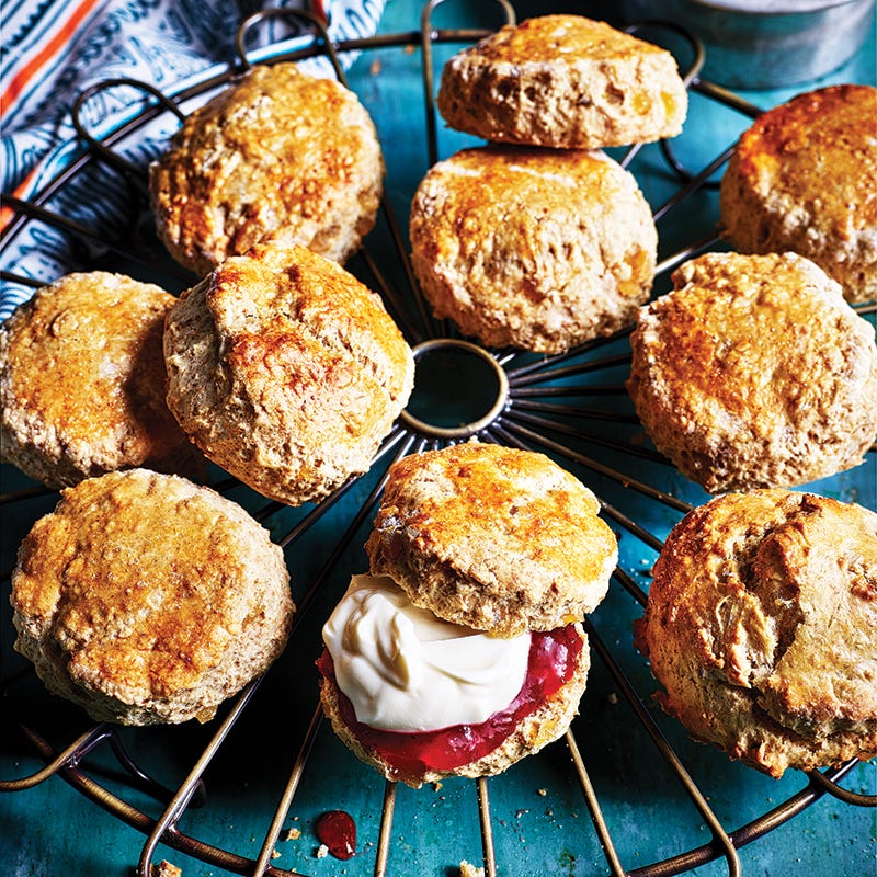 Spiced ginger scones