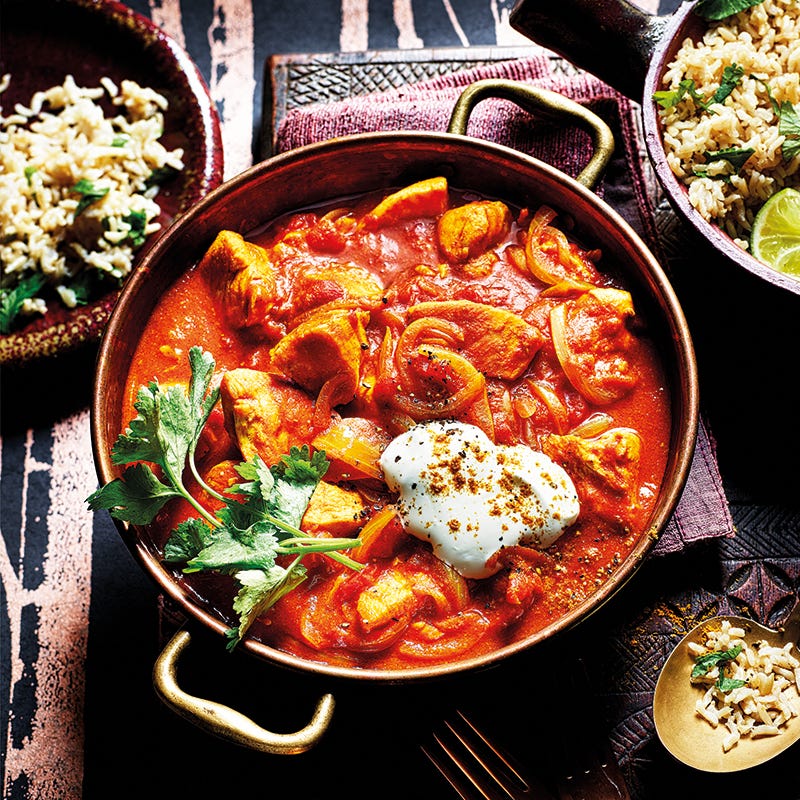 Simple chicken curry