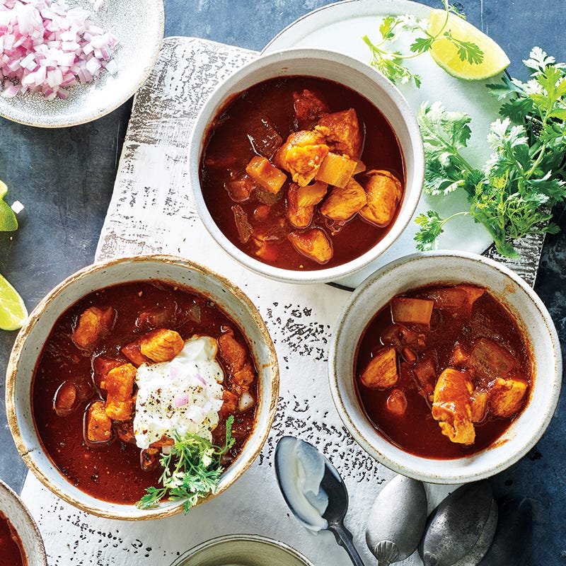 Texas-style turkey chilli