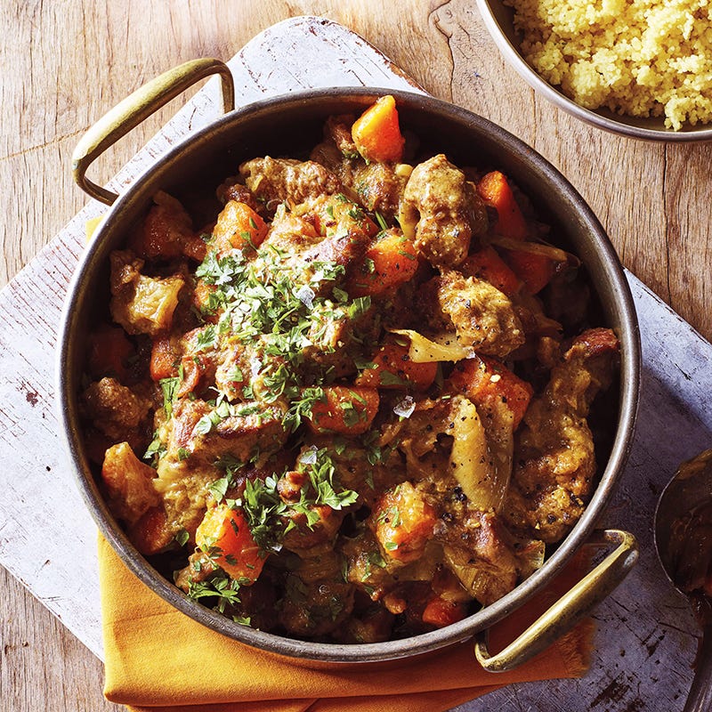 Slow-cooker lamb casserole