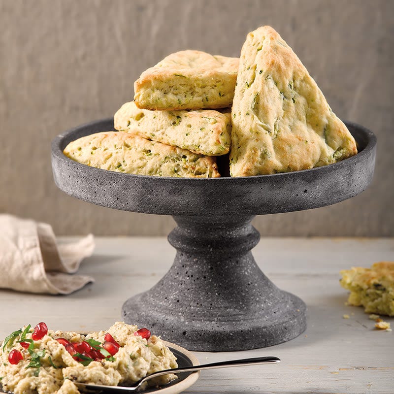 Zucchini-Feta-Scones