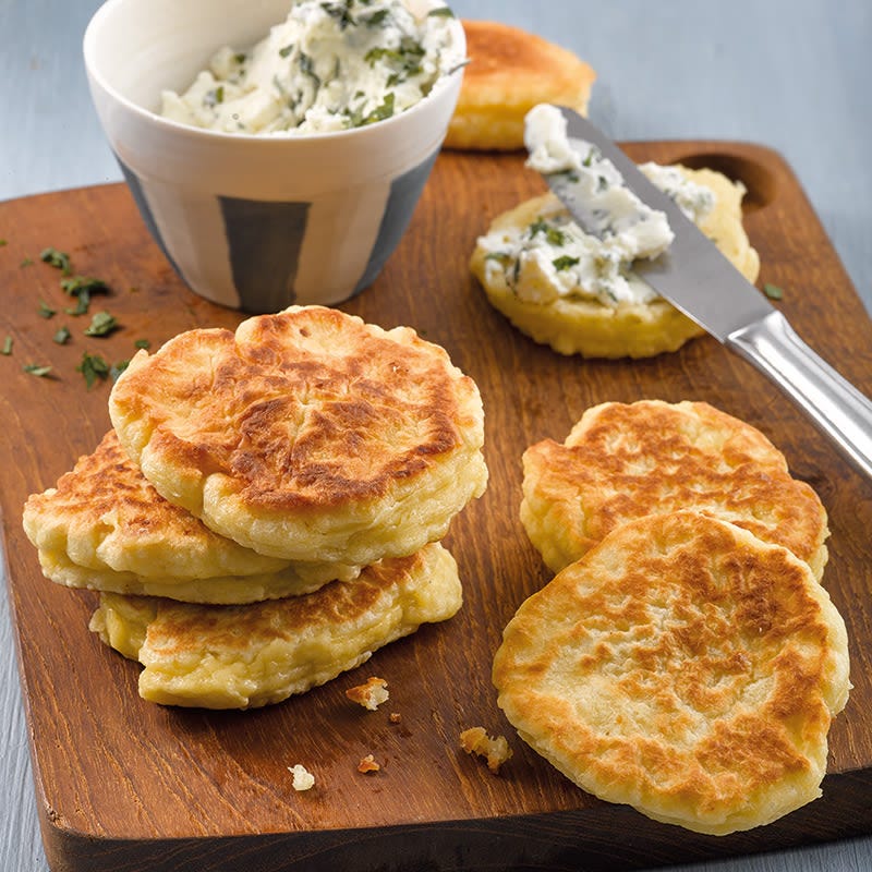 Schnelle Pfannenbrötchen