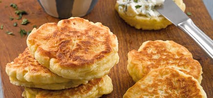 Schnelle Pfannenbrötchen
