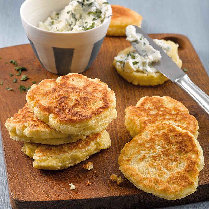Schnelle Pfannenbrötchen