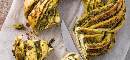 Couronne au pesto