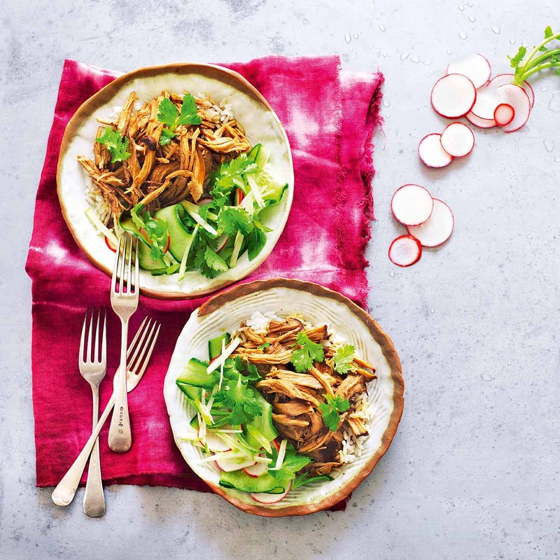 Photo of Sticky pork with pickled apple salad by WW