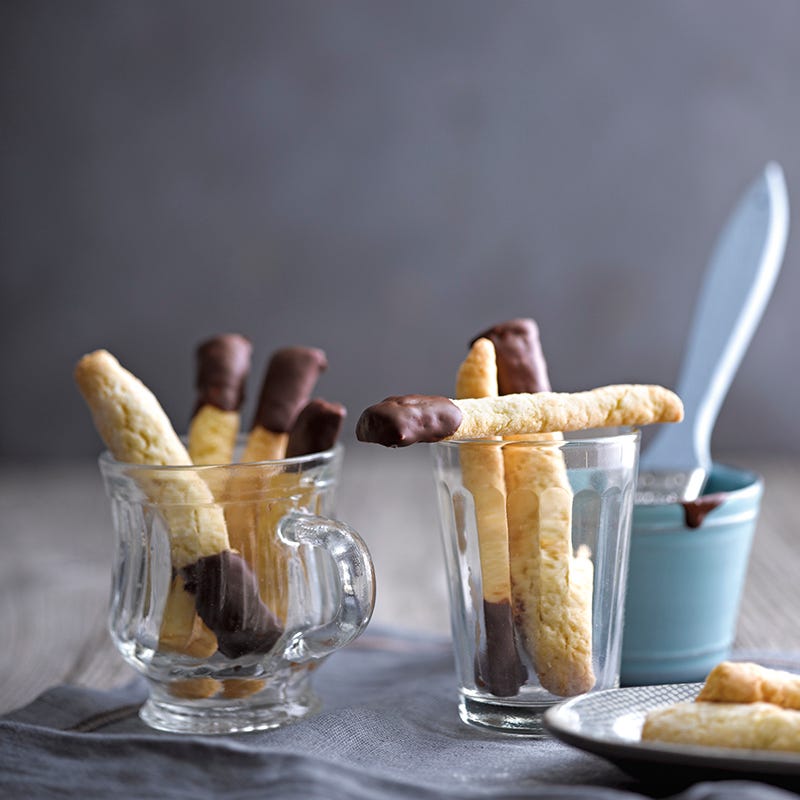 Foto van Chocolade sinaasappelkoekjes door WW