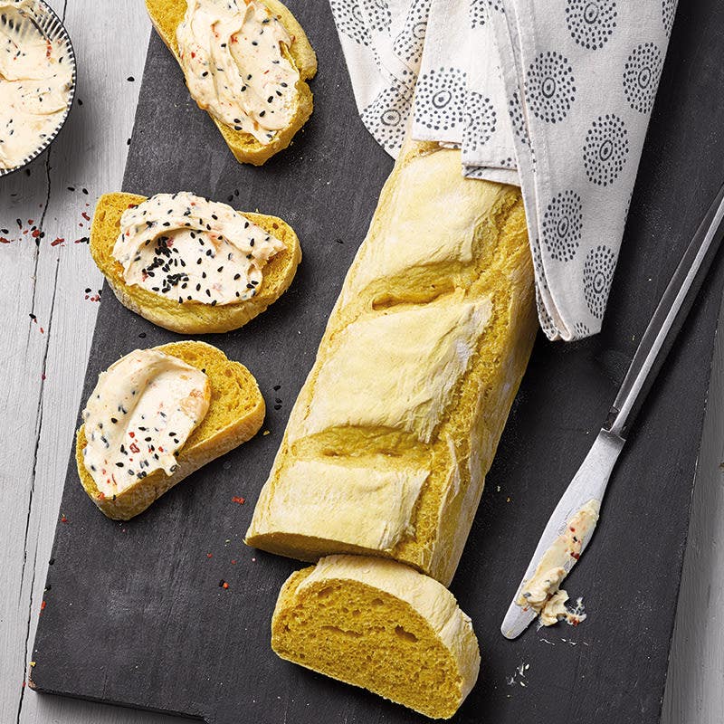 Kurkumabaguettebrot