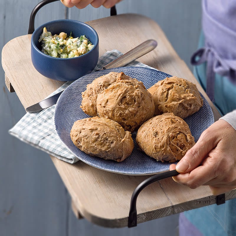 Roggen-Baumnuss-Bürlis