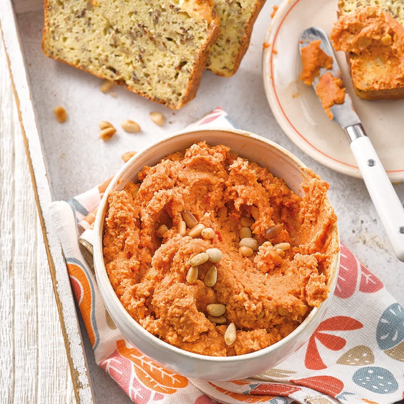 Röstpeperoni-Hummus