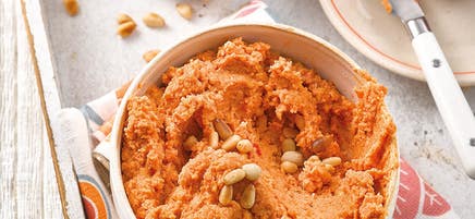 Röstpeperoni-Hummus
